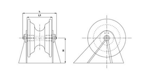 CB T 290-84 Marine Chain Wheel