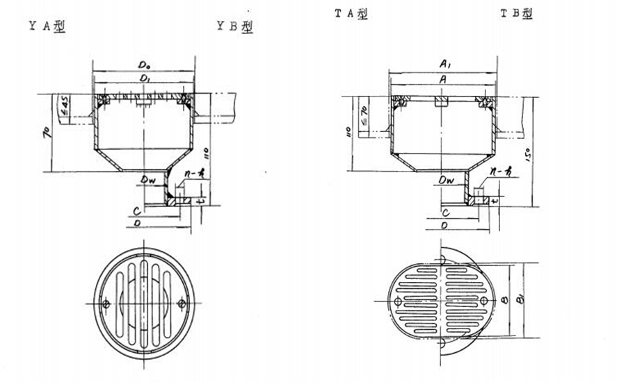 CBM1068-81 Deck Drain