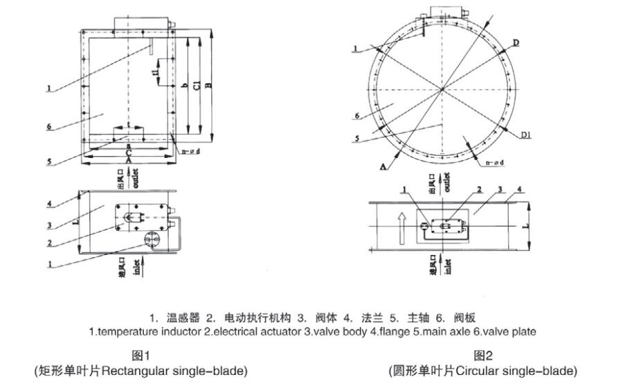 Marine Electric Fire Damper