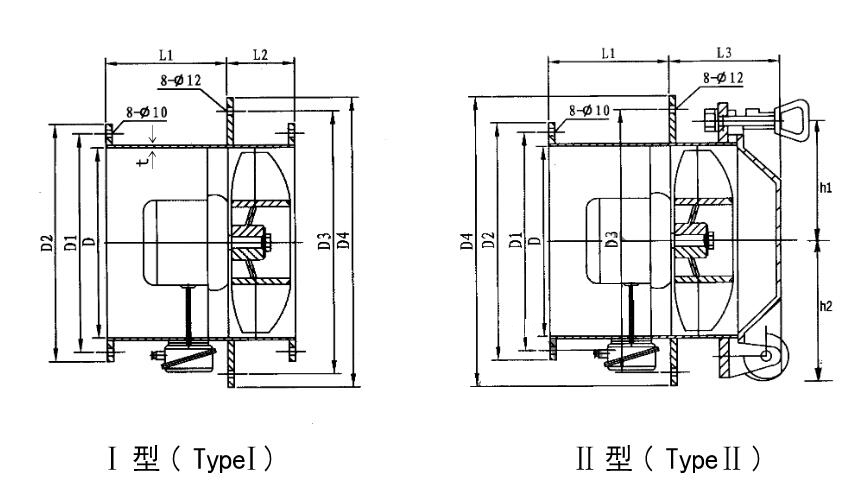 CWZ Axial Supply Fan