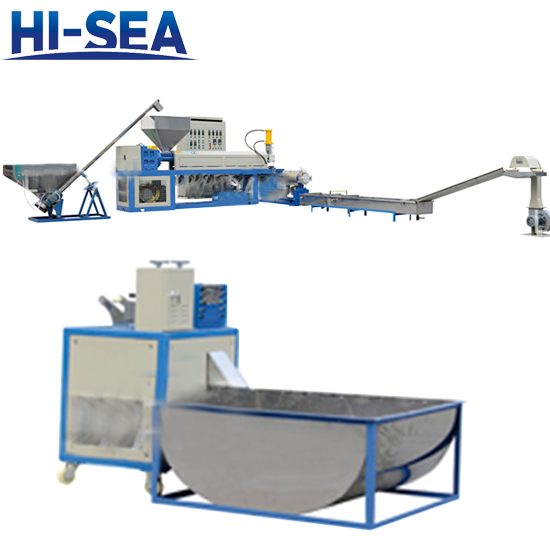  HSP Series PVC Single Screw Extrusion Pelletizer