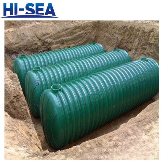 FRP Corrugated Septic Tank