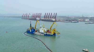 Our Dredge Equipment on this ship