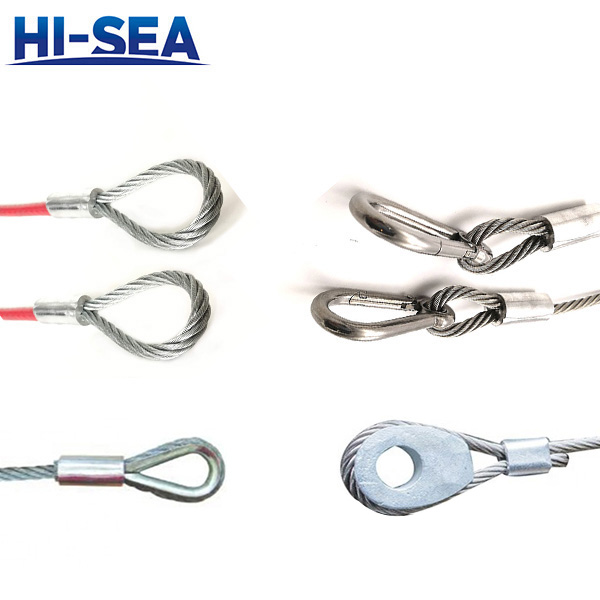 Wire Rope Sling with Seamless Ferrules 
